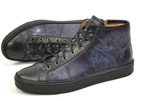 santoni high top sneakers