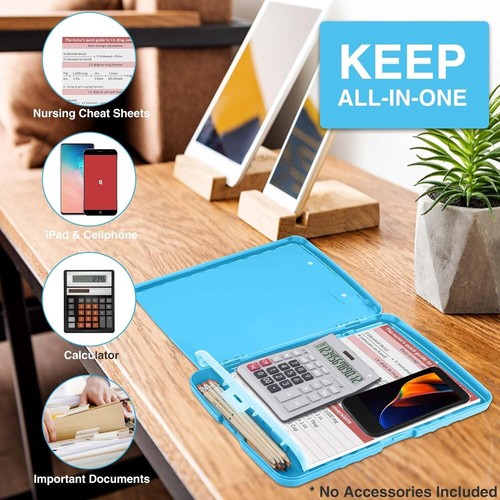 Heavy Duty Clipboard Folder with Dual Compartments - Essential Office Supplies - Picture 7 of 9
