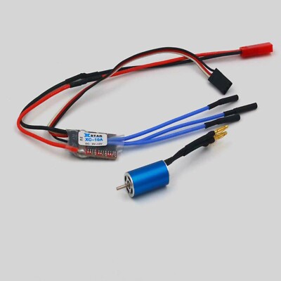 10A Brushless ESC 10300kv 1220 Motor für Losi Micro T SCT 4WD Rallye-Wüsten-LKW