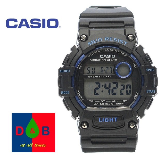 casio mud resistant watch