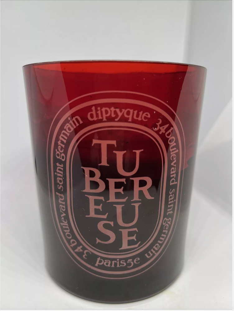 Diptyque Tubereuse Scented Candle 10.2oz Used As Pictured No Box