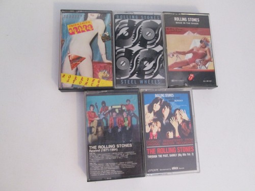 The Rolling Stones Cassette Lot