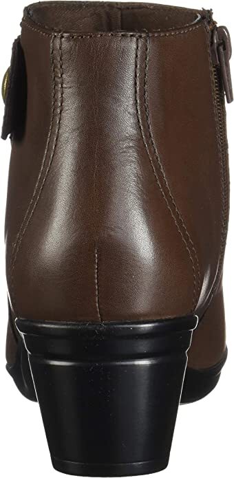 Clarks Women's EMSLIE JADA Boots DARK BROWN LEATHER 26146958