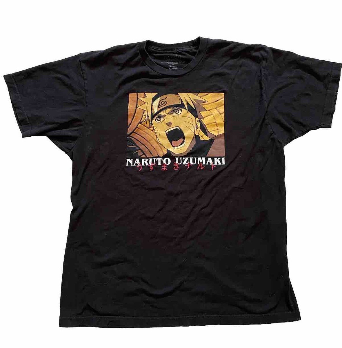 Naruto Uzumaki Y2K T Shirt Size XL Naruto Shippuden Naruto Uzumaki Y2K T Shirt Size XL Naruto Shippuden