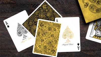 Paisley playing cards ペイズリー 新品12デック Paisley Magical Gold Playing Cards Deck by Dutch Card House