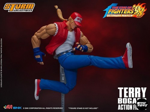 Storm Toys 1/12 Terry Bogard Red The King Of Fighters '98 Action Figure Model - Picture 14 of 19