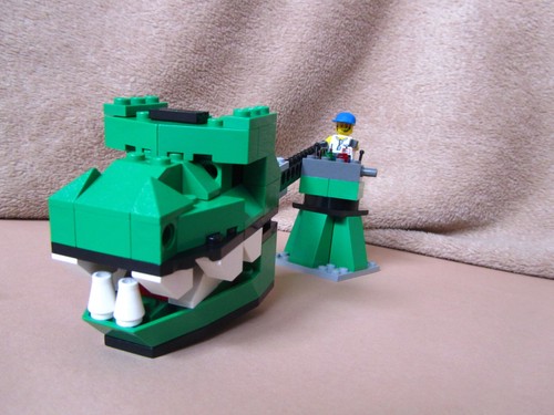LEGO Studios Set 1354 Dino Head Attack ohne Anleitung - Movie Maker - Picture 2 of 5