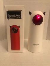 ROJECO Automatic Laser Light Cat/Dog Toy - White (Tested/Works)