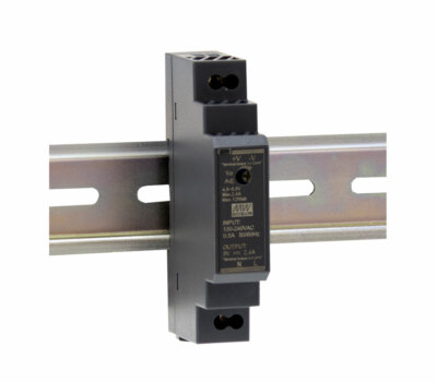 12V DC 1,24A 15W Hutschienen Netzteil SNT - Meanwell HDR-15-12