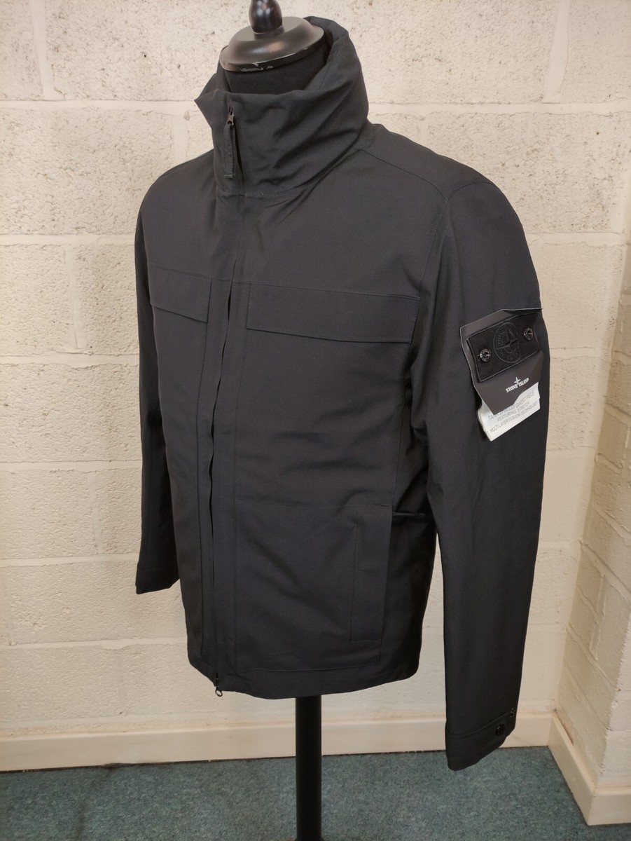 Stone Island Ghost Piece Tank Shield Jacket In Black (Medium Stone Island Ghost Piece Tank Shield Jacket In Black (Medium