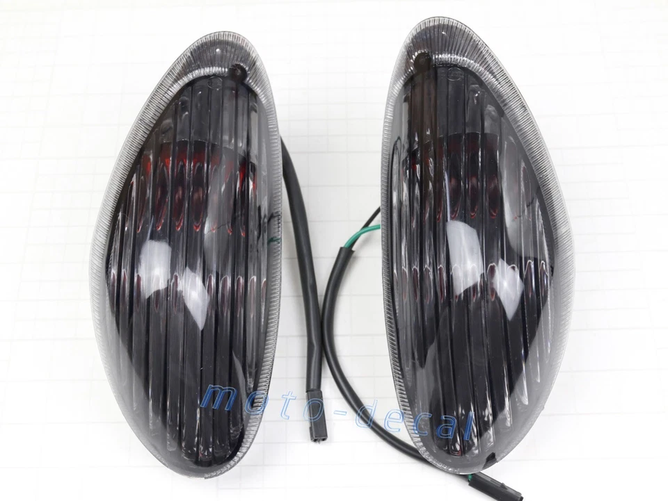 Luz de señalización de giro delantera con bombillas para Suzuki 1998-2006 KATANA GSX750F GSX600F Foto 3 de 4