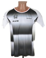 FORMULA 1 MCLAREN HONDA 2015 SHIRT ALONSO BUTTON ERA SIZE M WOMEN