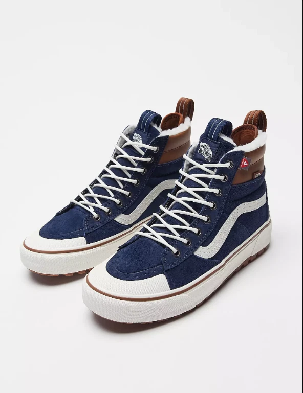 Vans all weather blue top