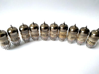 Paire De Tubes Double Triode 6N2P-EV / ECC83 / 12AX7 - Testée - Marque REFLECTOR