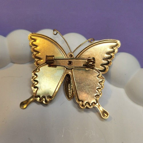 Vintage Cloisonné Enamel Butterfly Brooches - Choose Your Favorite Butterflies - Picture 28 of 33