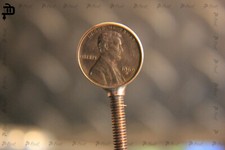 1x Tattoo Machine Parts Contact Screw 1969 US Penny 8-32 Threading