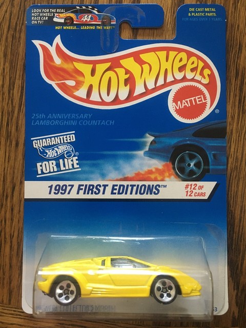 hot wheels 1997 lamborghini countach
