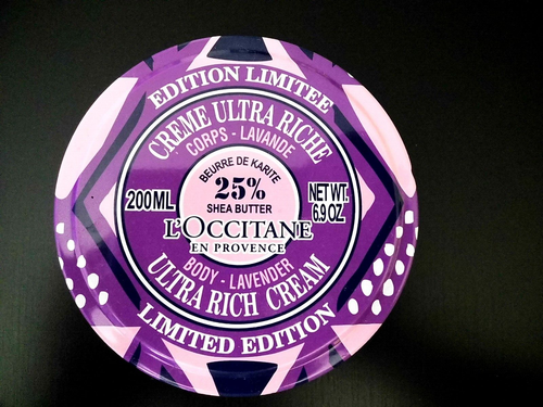 L'Occitane Body - Crema Lavanda Ultra Ricca (Made in France, Edizione Limitata)