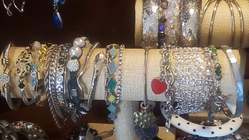 VTG/Now Mixed Jewelry Lot Anne Klein Lucky Premier Design Silver Tone 7