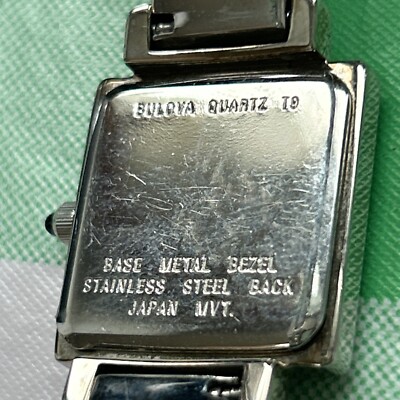 Bulova‎ Women\'s Silver Tone Stainless Steel Base Metal Bezel Quartz Watch Bulova Women main image 3