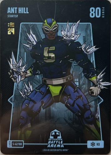 Bo Jackson Battle Arena - Ant Hill ICE #S-42 Anthony Edwards 2024 NSCC