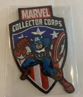 Marvel Collectors Corps Captain America Shield Iron On Patch Funko 2017 NIP