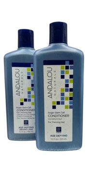 2 x Andalou Naturals Stem Cell Age Defying Conditioner Thinning Hair 11.5oz