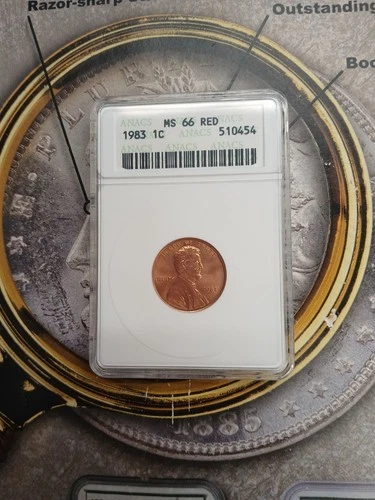 Photo of a 1983-P Lincoln Memorial Cent from an eBay listing that sold on Jul 18, 2026