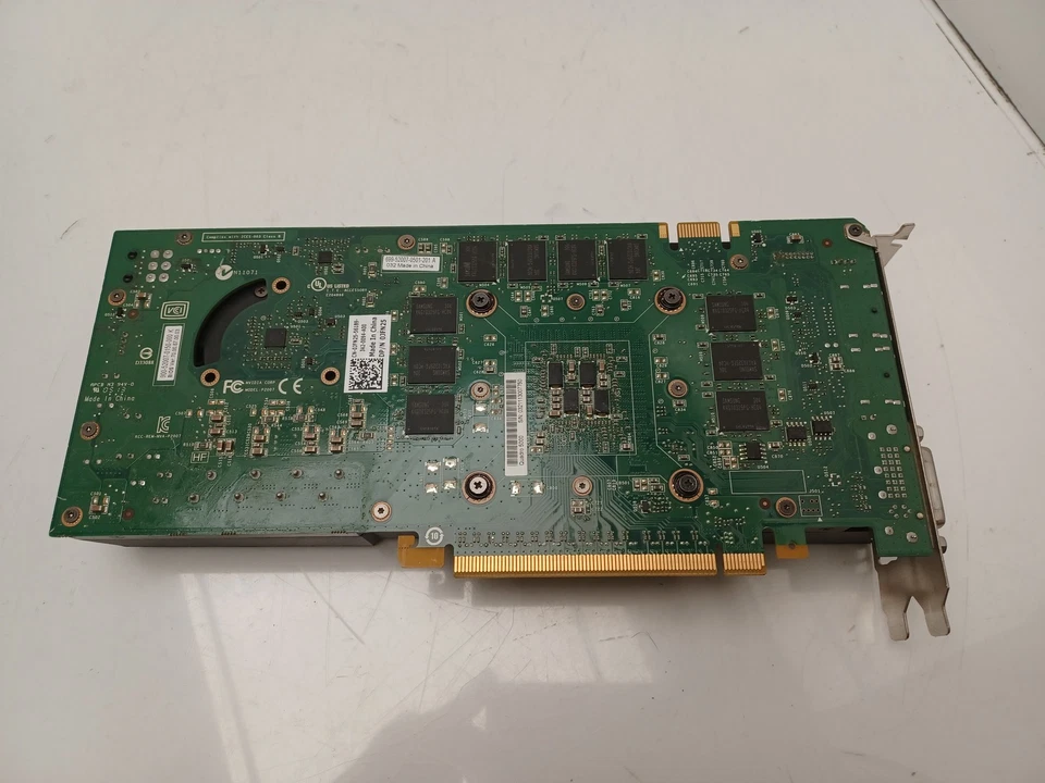 Dell Nvidia Quadro 5000 2.5 GB DDR5 PCIe Video Graphics Card 0JFN25 JFN25 - Image 4 of 4