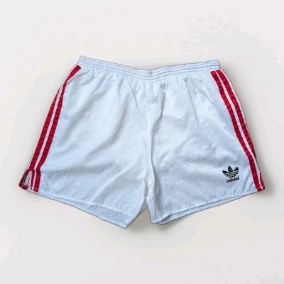 ADIDAS Sampdoria Glanz Nylon Shorts D7 weiß Sporthose Fußball Vintage Retro Gym - Bild 1 von 4