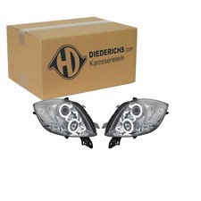 DIEDERICHS TUNING H1 SCHEINWERFER SATZ CHROM KLARGLAS passend für TOYOTA YARIS