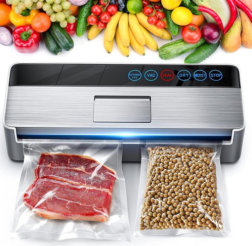 Vacuum Sealer Machine, Full Automatic Food Sealer (95Kpa), Vacuum Sealers Bag...