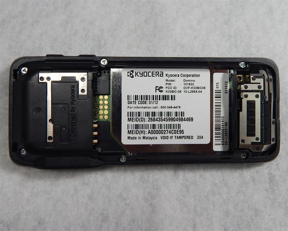 Kyocera Domino Cellular Smartphone ~ Cricket ~ K0300000181972 - Image 4 of 4