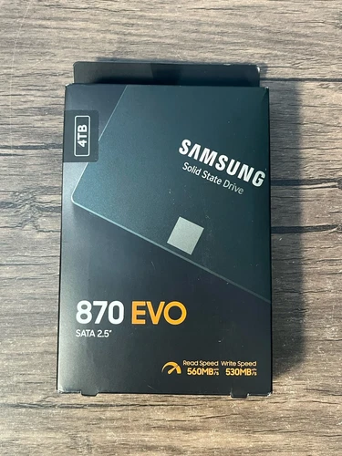 Samsung 870 EVO 4TB 2.5" SATA III Internal SSD (MZ-77E4T0B/AM) NEW SEALED