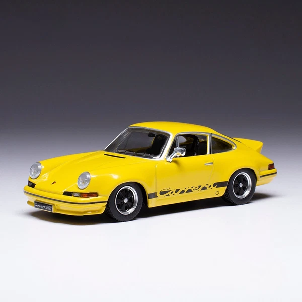 IXO CLC492N 1/43 Porsche 911 Carrera RS 2.7 1973 Gelbes Modellauto-image