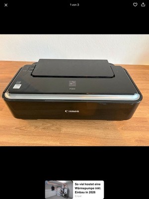 Canon PIXMA iP2600 Tintenstrahldrucker, aufbereitetes Gebrauchtgerät, gut!