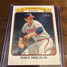 Topps 2023 Heritage Nolan Ryan BF-4 Ryan's Third No-No Angels