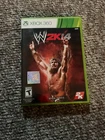 XBOX 360 WWE 2K14 VIDEO GAME CIB W/MANUAL TESTED
