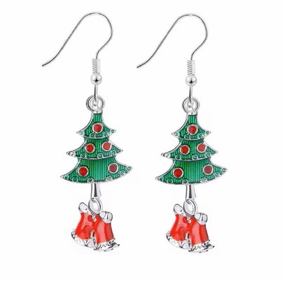 2 Sets Christmas Tree Earrings - US Seller