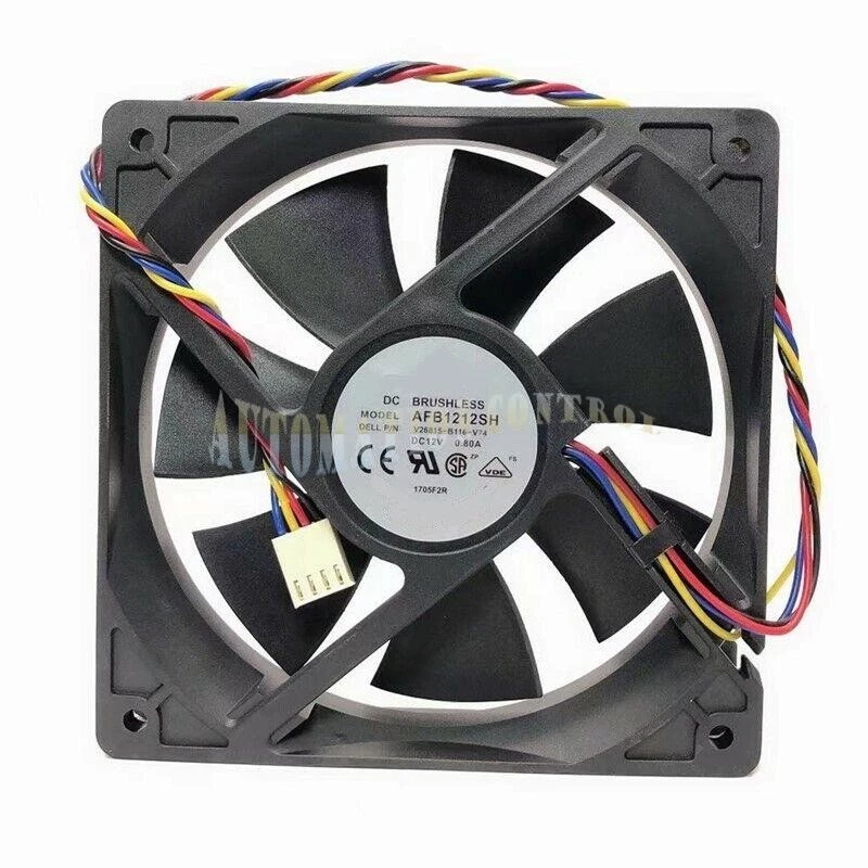 Für Delta AFB1212SH 120*25mm 12V 0,8A 4-Pin PWM Dual Kugellager Computer Lüfter