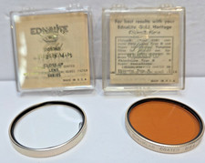 2 Used Filters 85B ChromB & Clear COLOR SCREW in FILTER MADE in USA by EDNALITE