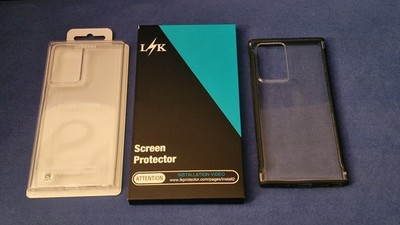 Samsung Galaxy Note20 Ultra Zubehörpaket (Hülle, Clear Cover, Schutzfolie) *TOP*