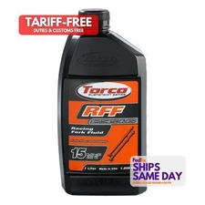 Torco T830015CE, One Rff Racing Fork Fluid 15 -1-Liter Bottle Performance Parts