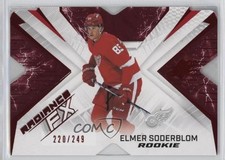 2022-23 SPx Radiance F/X Rookies Red 220/249 Elmer Soderblom #RFX-81 1a9m