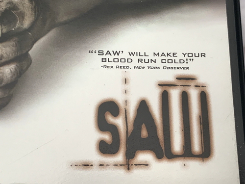 Saw (Widescreen) DVD W/CASE/ships fast with tracking - Picture 3 of 9