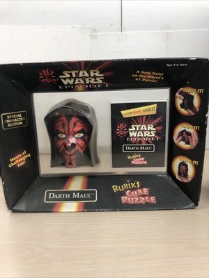 Star Wars Episode I Darth Maul Rubik's Cube Puzzle 1999 Brand  Factory Sealed