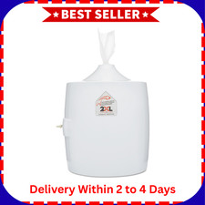 2XL Contemporary Wall Mount Wipe Dispenser, 11 x 11 x 13, White L82 