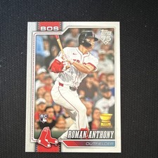 Topps 2026 Series 1 Roman Anthony Boston Red Sox Rookie Base #189
