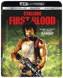 RAMBO: FIRST BLOOD 4K Ultra HD + Blu-ray + Digital | DVD | Zustand sehr gut
