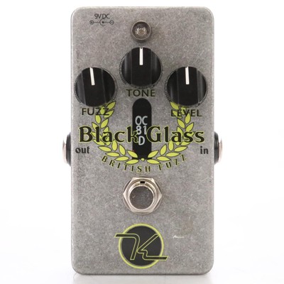 Keeley Black Glass Limited Edition British Fuzz Guitar Effects Pedal #50094